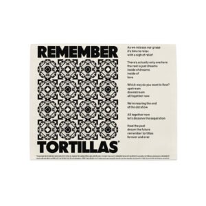 Remember Tortillas Poem - Placemat Set