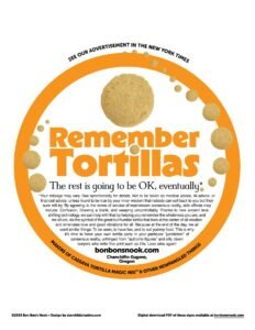 Remember Tortillas circular ad
